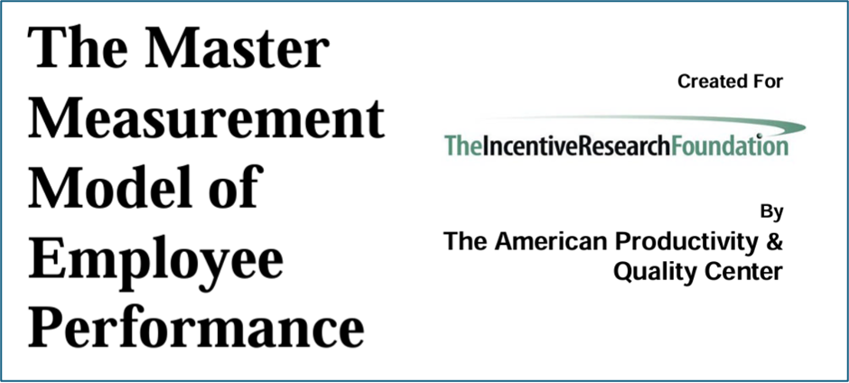 master measurement model of employee performance 